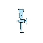 Socket Adapters, Straight Connection With Stop-cock Socket Adapters, Straight Connection With Stop-cock